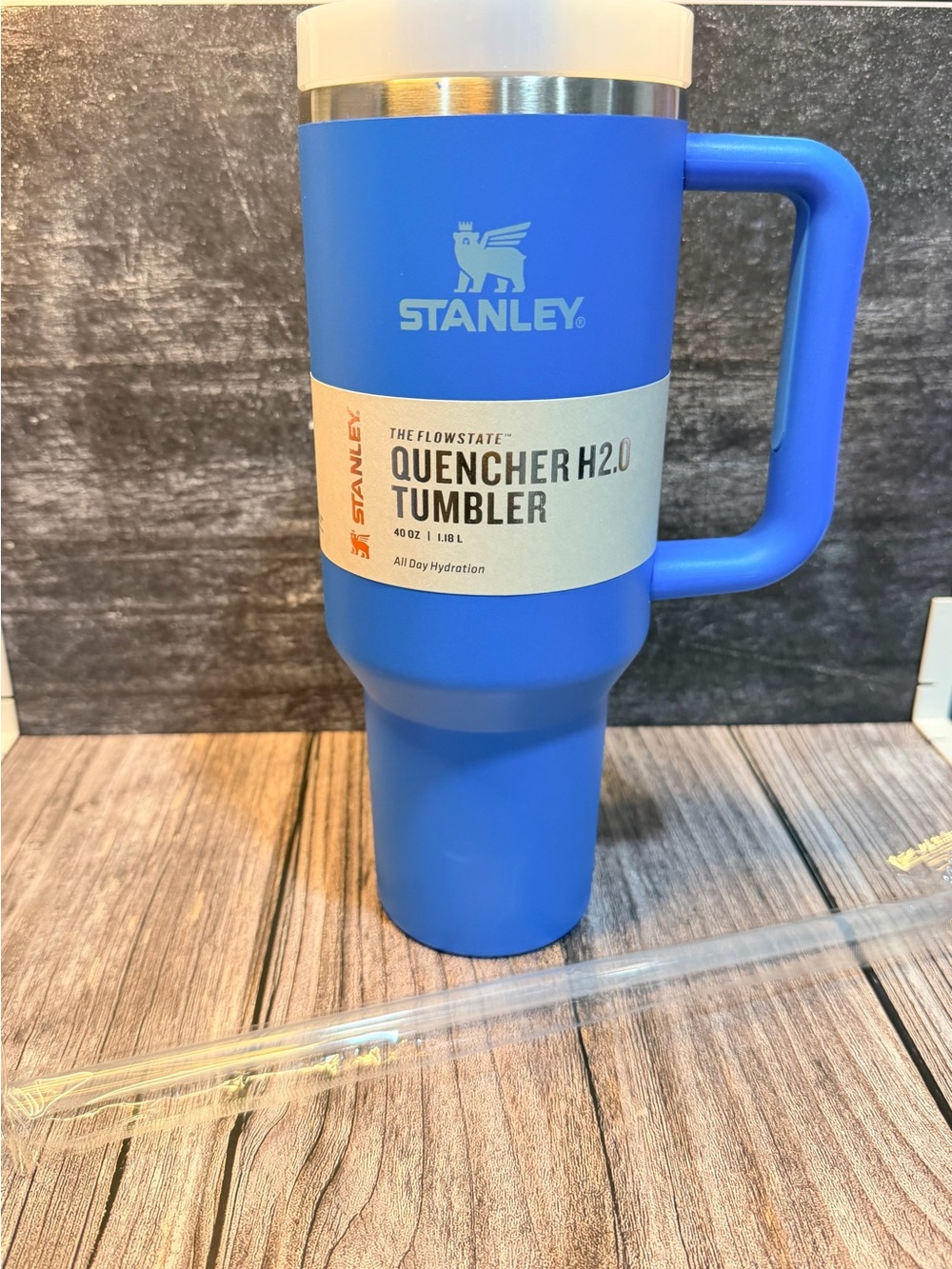 Stanley Quencher H2.0 Tumbler - Blue 40 oz
